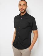 Marks & Spencer Cotton Blend Shirt Black