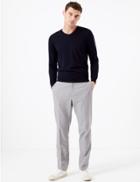 Marks & Spencer Slim Fit Textured Stretch Trousers