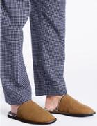 Marks & Spencer Suedette Mule Slippers With Freshfeet&trade; Tan