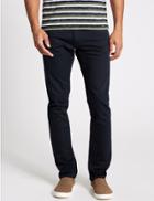 Marks & Spencer Slim Fit Stretch 5 Pocket Jeans Navy