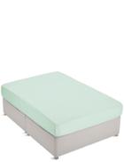 Marks & Spencer Non-iron Pure Egyptian Cotton Deep Fitted Sheet Light Duck Egg