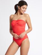 Marks & Spencer Secret Slimming&trade; Bandeau Swimsuit Red