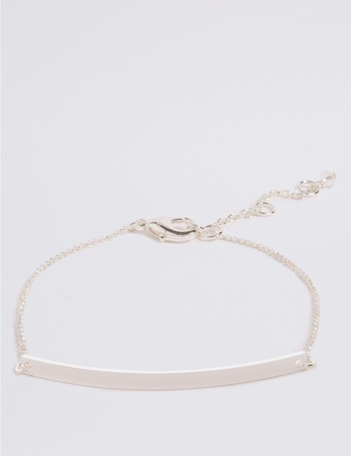 Marks & Spencer Customisable Bracelet Silver