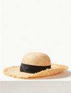Marks & Spencer Casual Floppy Hat Natural Mix