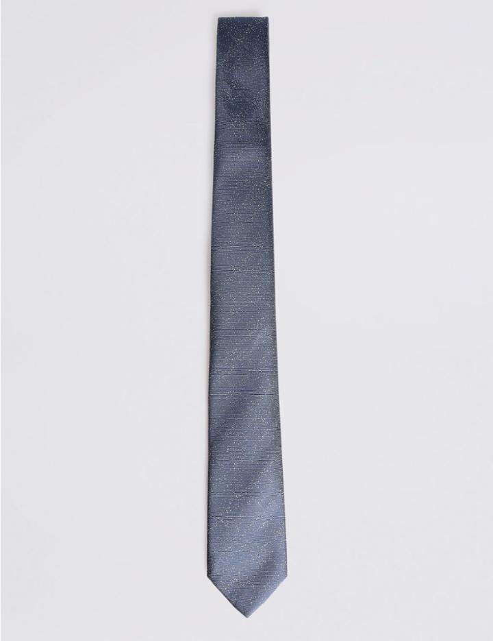 Marks & Spencer Sparkle Tie Navy Mix