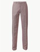 Marks & Spencer Tailored Fit Trousers Pink