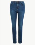 Marks & Spencer Lily Slim Leg Jeans Dark Indigo Mix