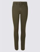 Marks & Spencer Mid Rise Super Skinny Jeans Bark