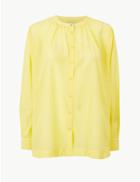 Marks & Spencer Long Sleeve Shirt Bright Yellow