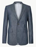 Marks & Spencer Regular Fit Jacket Indigo