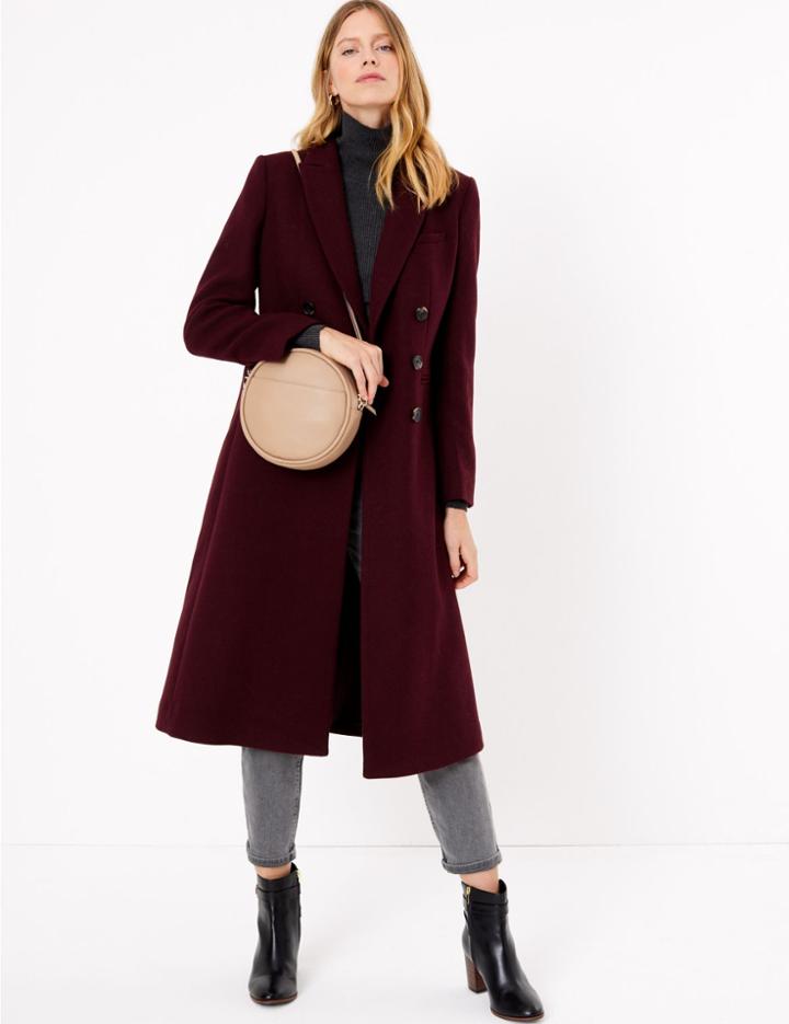 Marks & Spencer Leather Circle Cross Body Bag Cafe
