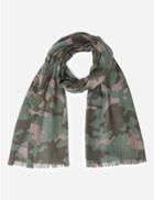 Marks & Spencer Camouflage Print Scarf Khaki