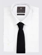Marks & Spencer Pure Silk Textured Tie Black