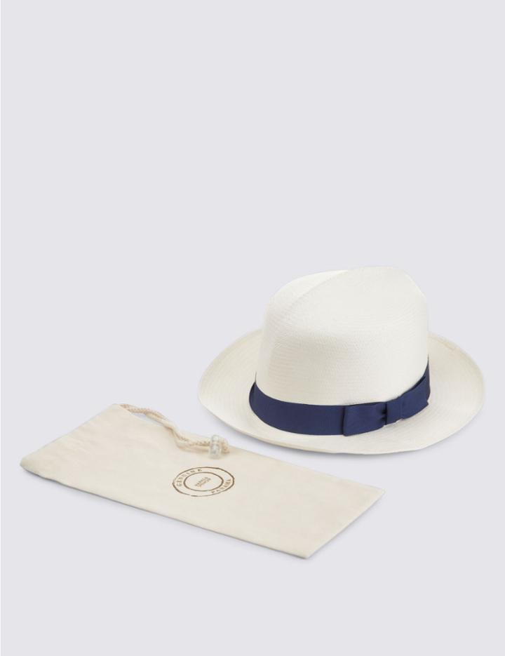 Marks & Spencer Foldable Panama Hat Natural
