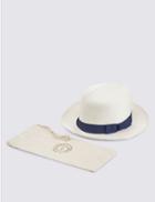 Marks & Spencer Foldable Panama Hat Natural