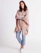 Marks & Spencer Knitted Wrap Pink