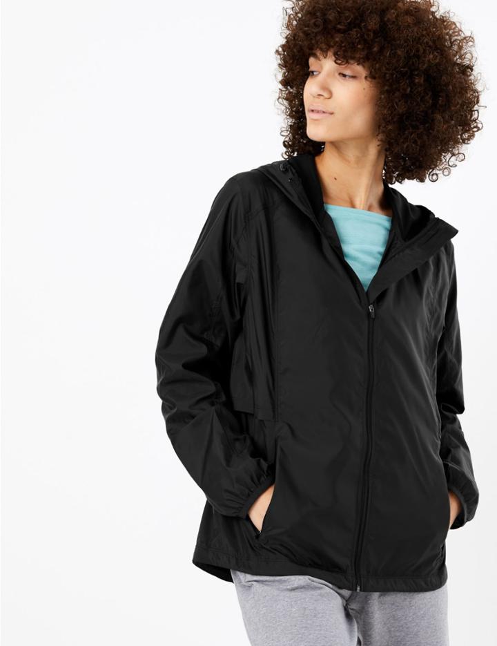 Marks & Spencer Windbreaker Jacket Black