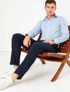 Marks & Spencer Slim Fit Cotton Twill Non-iron Shirt