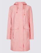 Marks & Spencer Long Sleeve Anorak Jacket Rose Pink