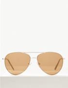 Marks & Spencer Aviator Sunglasses Gold