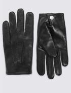 Marks & Spencer Leather Driving Gloves Black