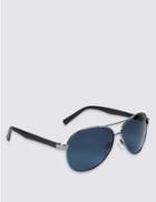 Marks & Spencer Tear Drop Aviator Sunglasses Navy