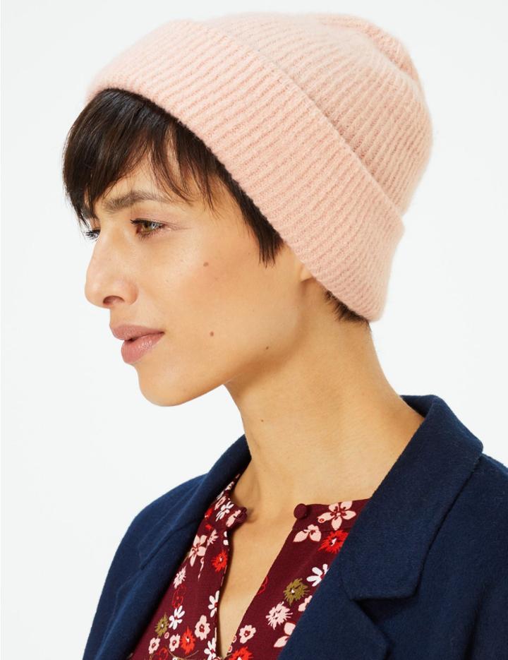 Marks & Spencer Ribbed Beanie Pink