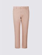 Marks & Spencer Mid Rise Cropped Slim Leg Jeans Blush Pink