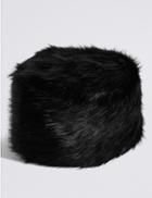 Marks & Spencer Fur Cossack Hat Black