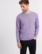 Marks & Spencer Pure Cotton Jumper Lilac
