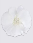 Marks & Spencer Flower Clip Fascinator Cream
