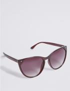 Marks & Spencer Refined Cat Eye Sunglasses Red