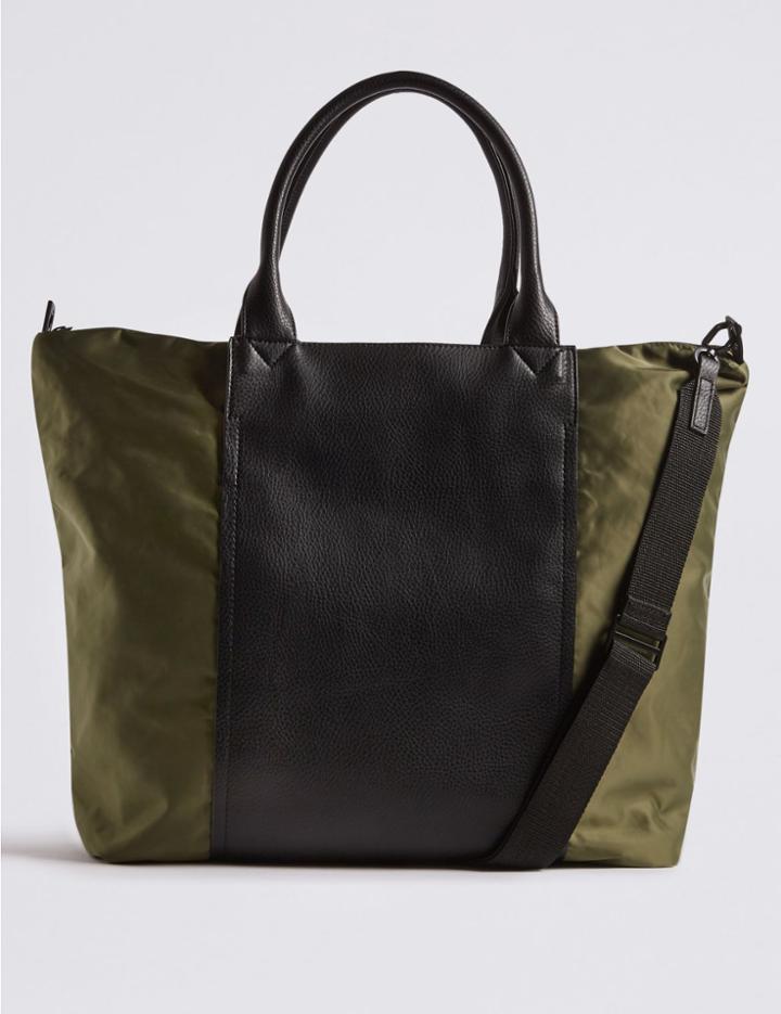 Marks & Spencer Shopper Bag With Stormwear&trade; Khaki Mix