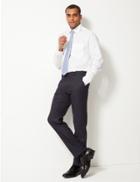 Marks & Spencer Pure Cotton Regular Fit Non-iron Shirt White
