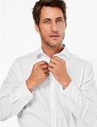 Marks & Spencer Regular Fit Cotton Twill Non-iron Shirt White