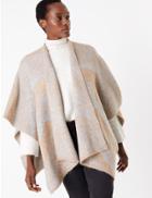 Marks & Spencer Chevron Colour Block Wrap Grey