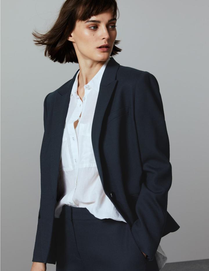 Marks & Spencer Classic Single Breasted Blazer Navy