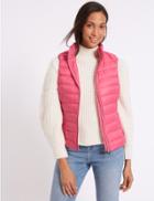 Marks & Spencer Lightweight Down & Feather Gilet With Stormwear&trade; Very Pink