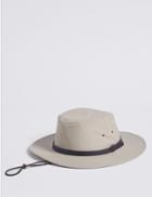 Marks & Spencer Pure Cotton Ambassador Hat With Stormwear&trade; Stone
