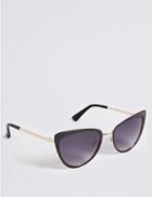 Marks & Spencer Metal Cat Eye Sunglasses Black Mix