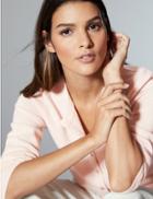 Marks & Spencer Pure Cashmere Round Neck Cardigan Blush Pink