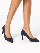 Marks & Spencer Stiletto Heel Almond Toe Court Shoes