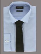 Marks & Spencer Pure Silk Premium Waffle Evening Tie Black