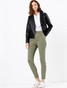 Marks & Spencer Carrie Super Soft Bling Skinny Jeans Khaki