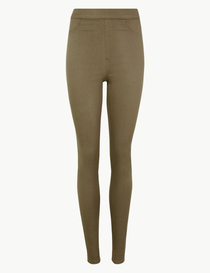 Marks & Spencer High Waist Jeggings Soft Spice