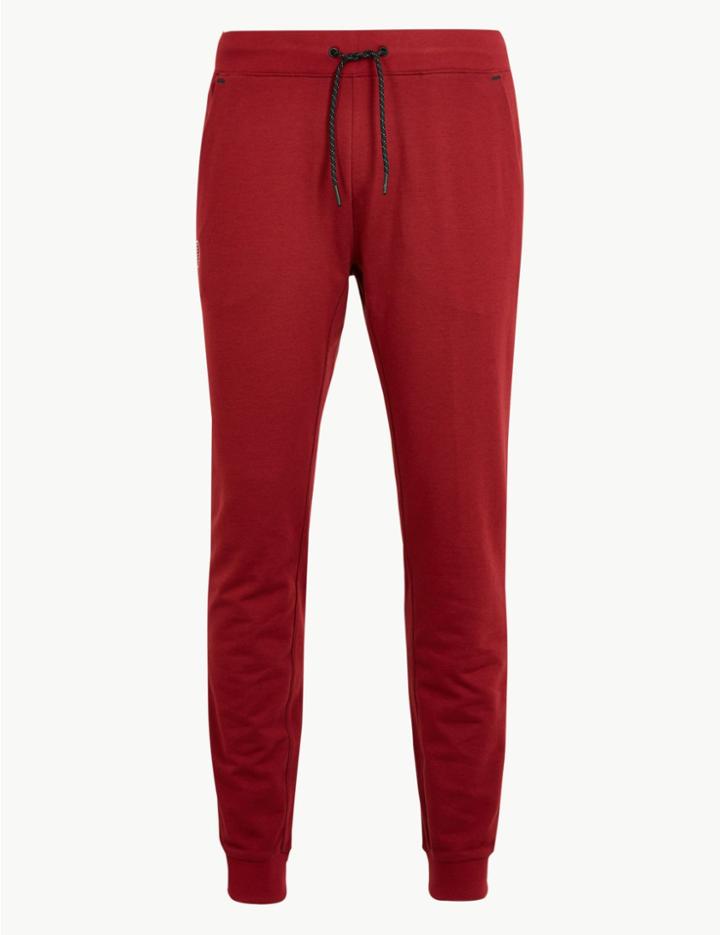 Marks & Spencer Active Moisture Wicking Joggers Red
