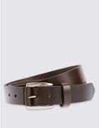 Marks & Spencer Leather Casual Belt Brown