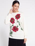 Marks & Spencer Floral Print Round Neck Jumper Multi