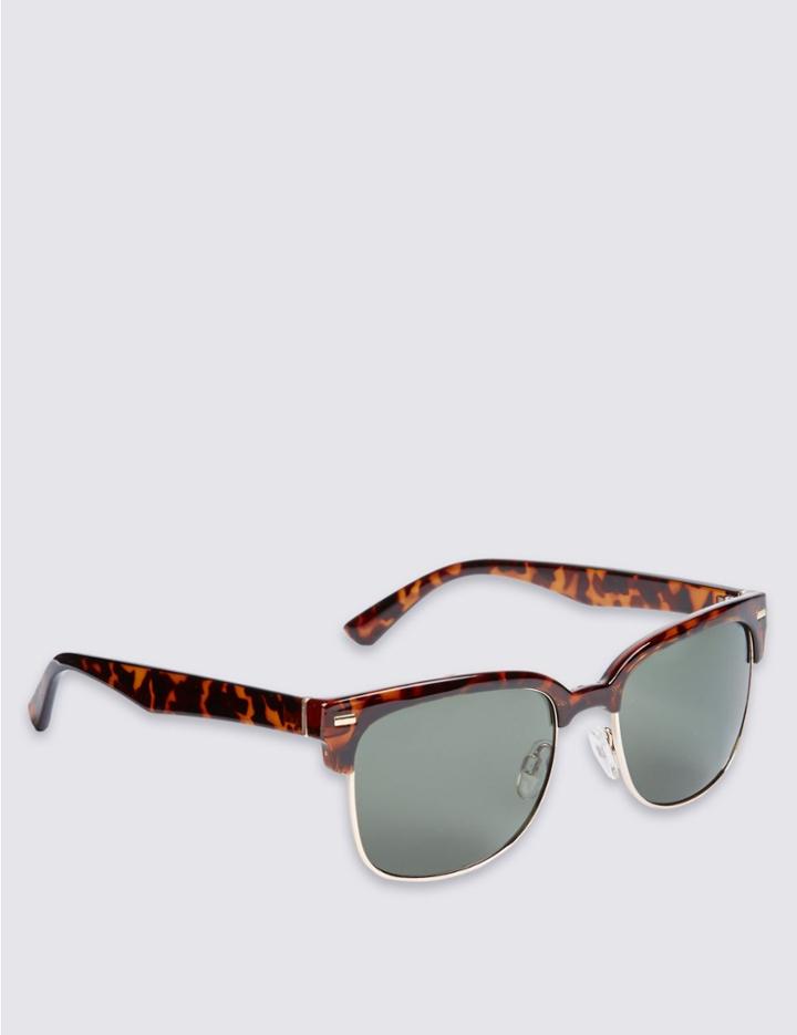 Marks & Spencer Retro Sunglasses Brown Mix