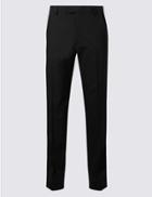 Marks & Spencer Tailored Fit Trousers Black